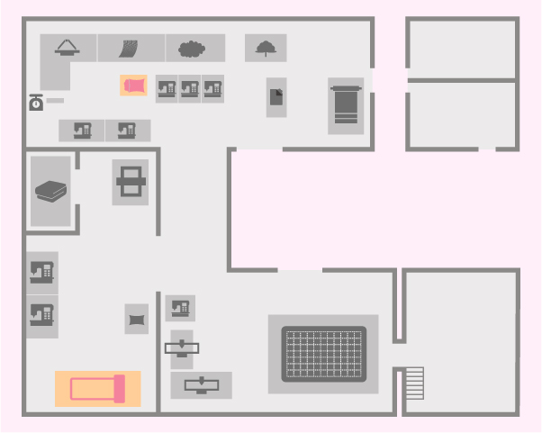 工場内図イラスト