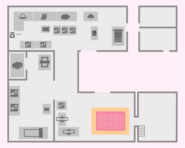 工場内図イラスト