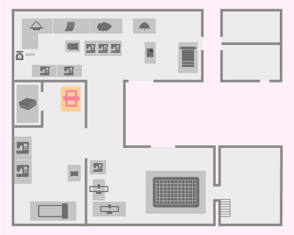 工場内図イラスト